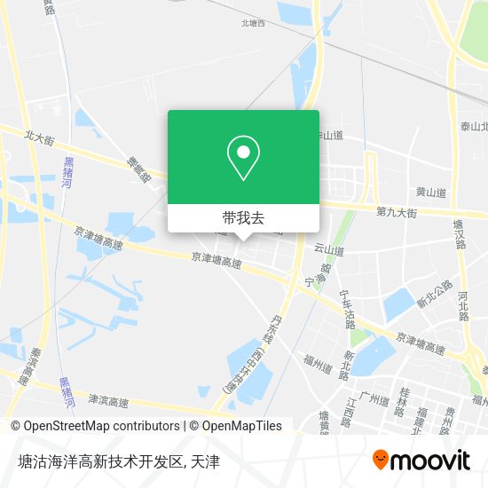 塘沽海洋高新技术开发区地图