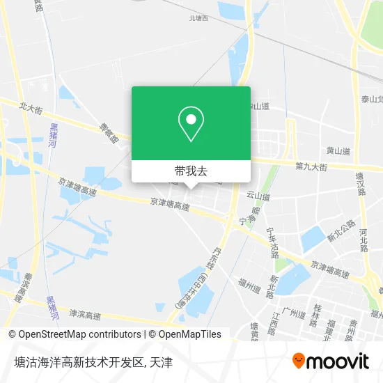 塘沽海洋高新技术开发区地图