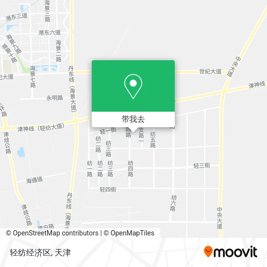 轻纺经济区地图