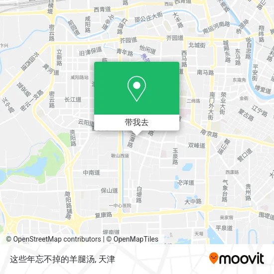 这些年忘不掉的羊腿汤地图