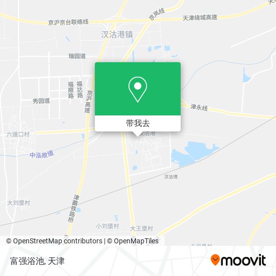 富强浴池地图