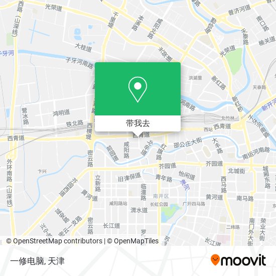 一修电脑地图