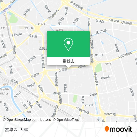 杰华园地图