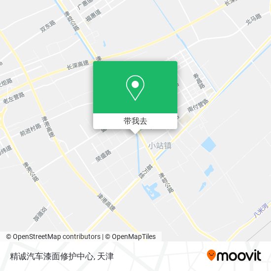 精诚汽车漆面修护中心地图