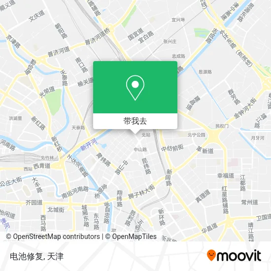电池修复地图