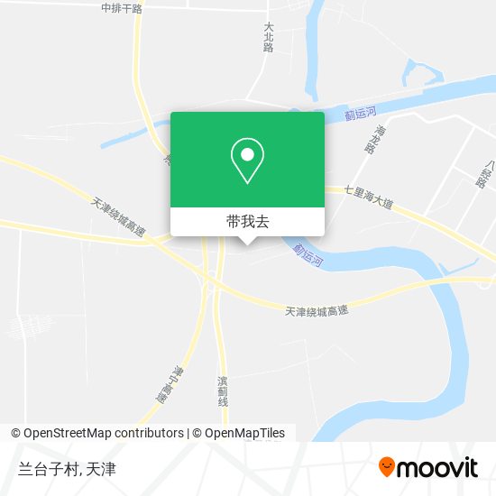 兰台子村地图