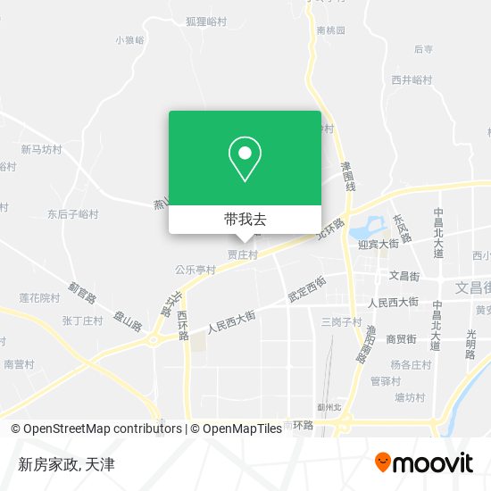 新房家政地图