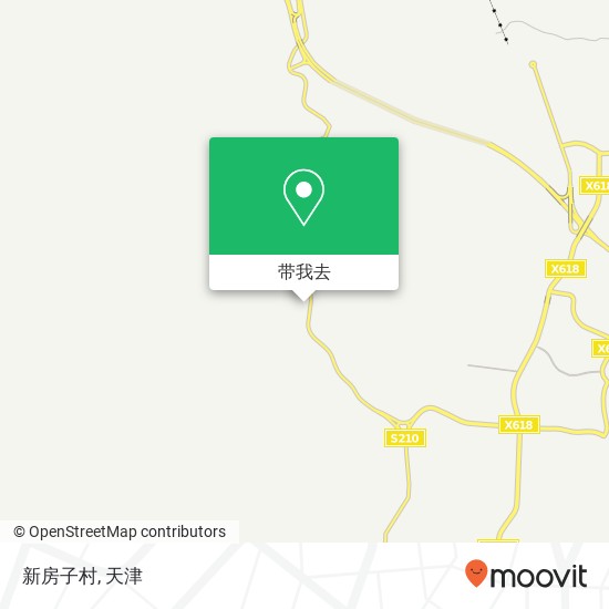 新房子村地图
