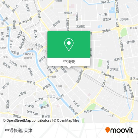 中通快递地图