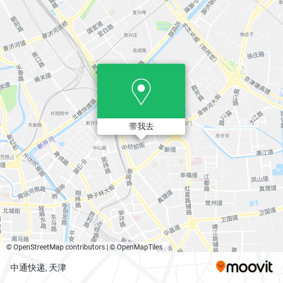中通快递地图