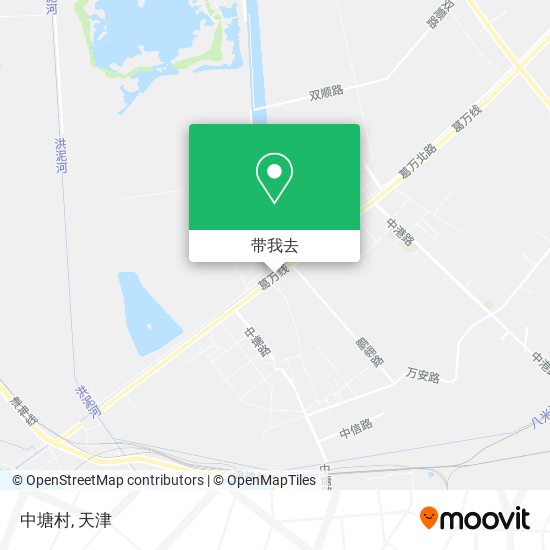 中塘村地图