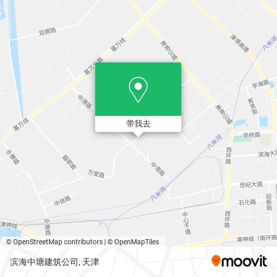 滨海中塘建筑公司地图