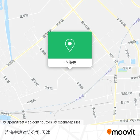 滨海中塘建筑公司地图