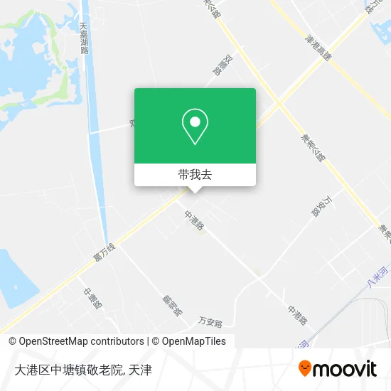 大港区中塘镇敬老院地图