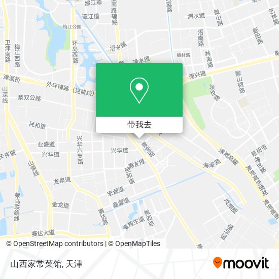 山西家常菜馆地图