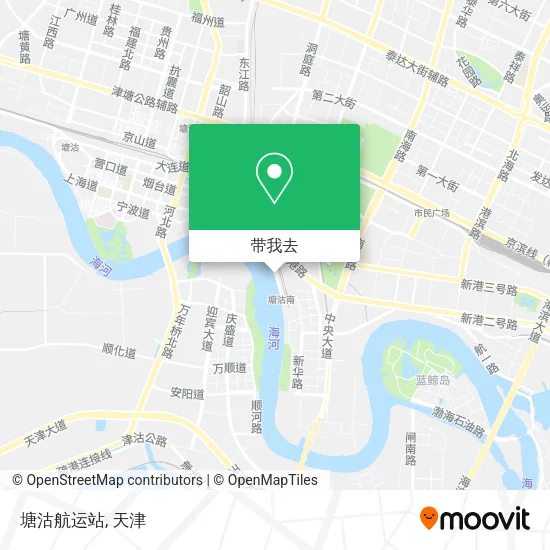 塘沽航运站地图