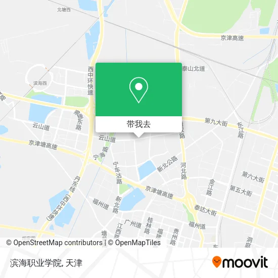 滨海职业学院地图