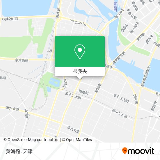 黄海路地图