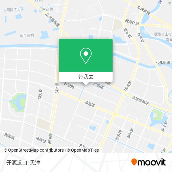 开源道口地图