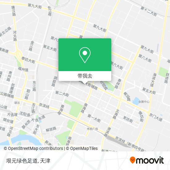 垠元绿色足道地图