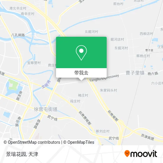 景瑞花园地图