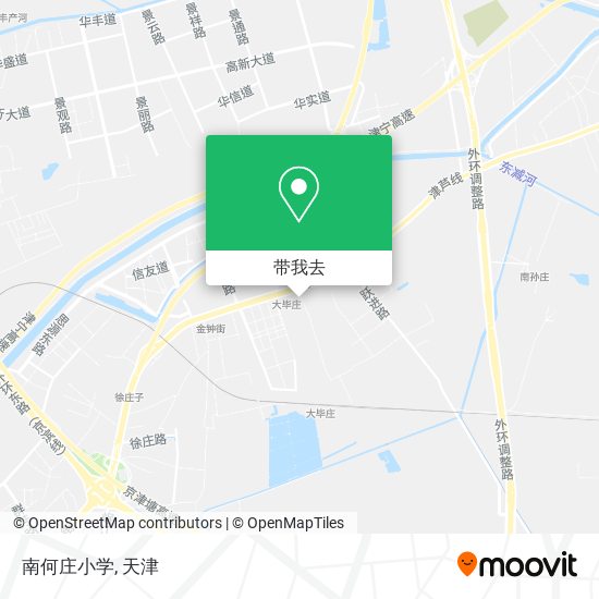 南何庄小学地图