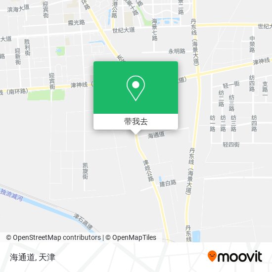 海通道地图