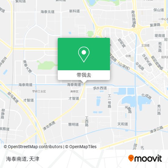 海泰南道地图