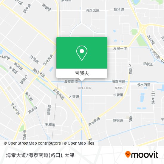 海泰大道/海泰南道(路口)地图