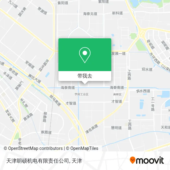 天津眀硕机电有限责任公司地图
