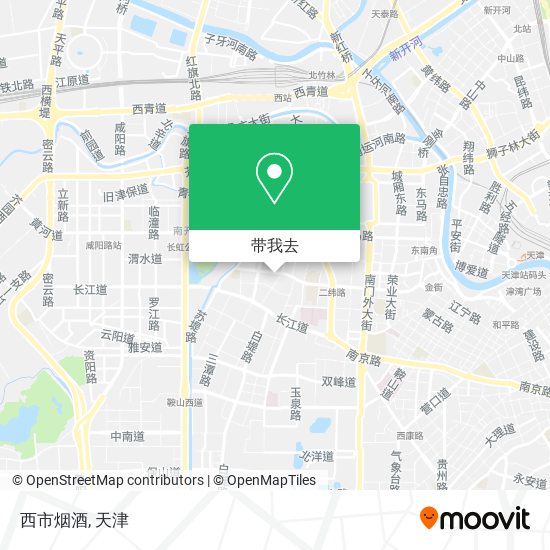 西市烟酒地图