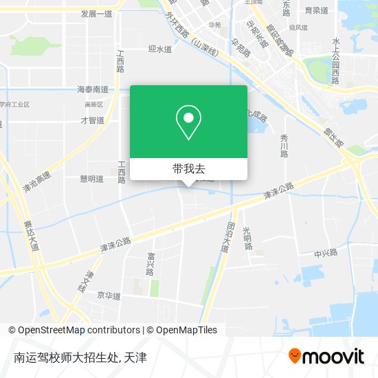 南运驾校师大招生处地图