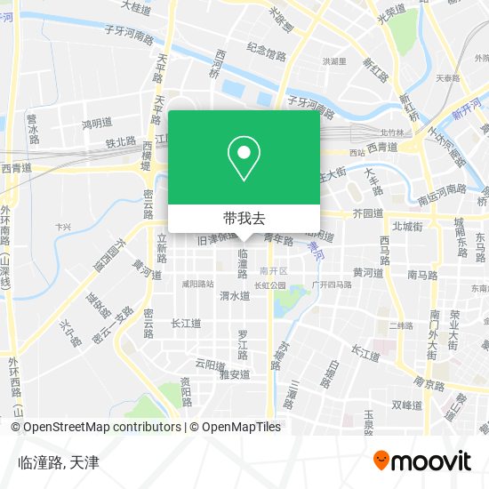 临潼路地图
