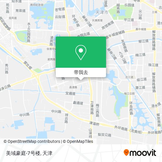 美域豪庭-7号楼地图