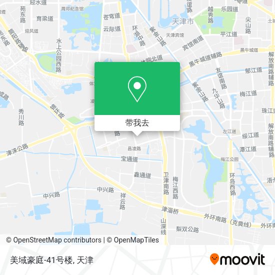 美域豪庭-41号楼地图
