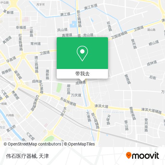 伟石医疗器械地图