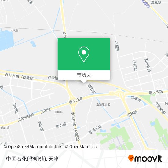 中国石化(华明镇)地图