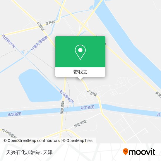 天兴石化加油站地图