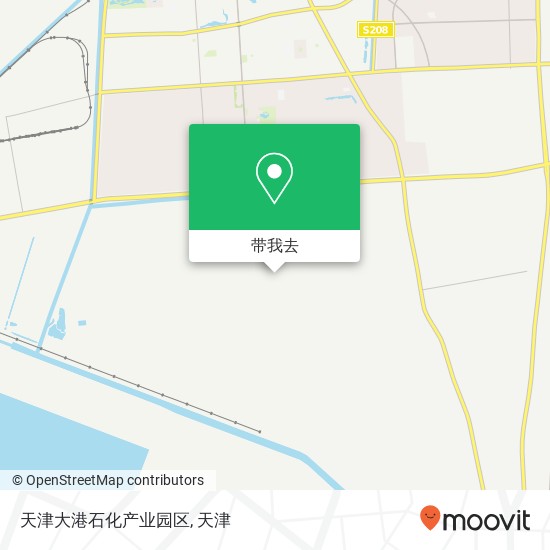 天津大港石化产业园区地图