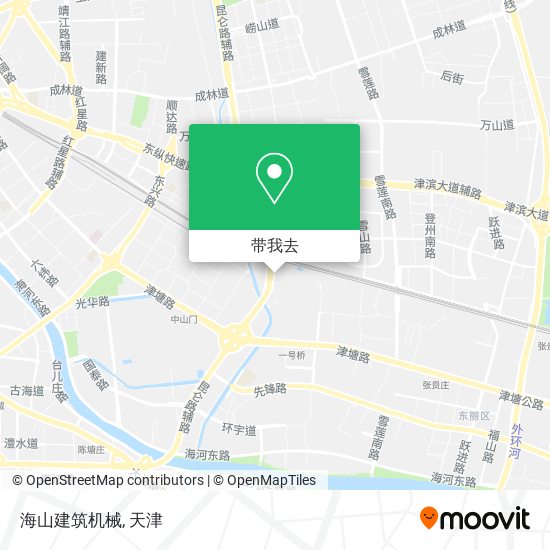 海山建筑机械地图