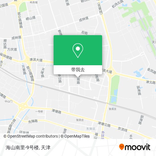 海山南里-9号楼地图