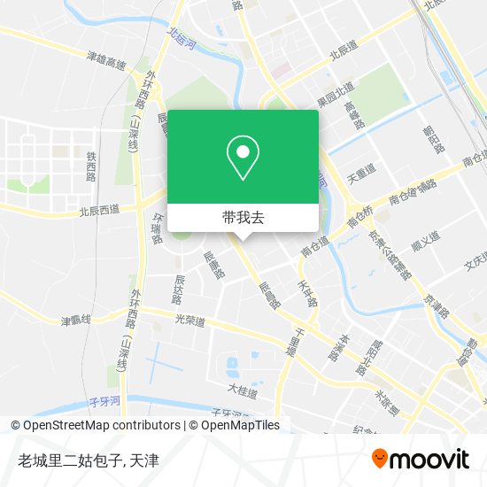 老城里二姑包子地图