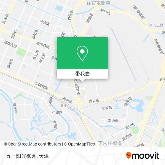 五一阳光御园地图