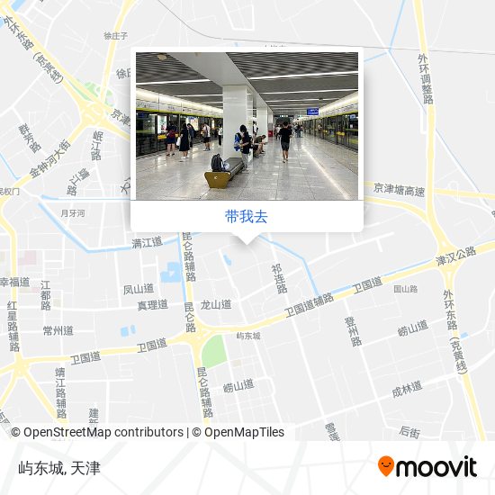 屿东城地图
