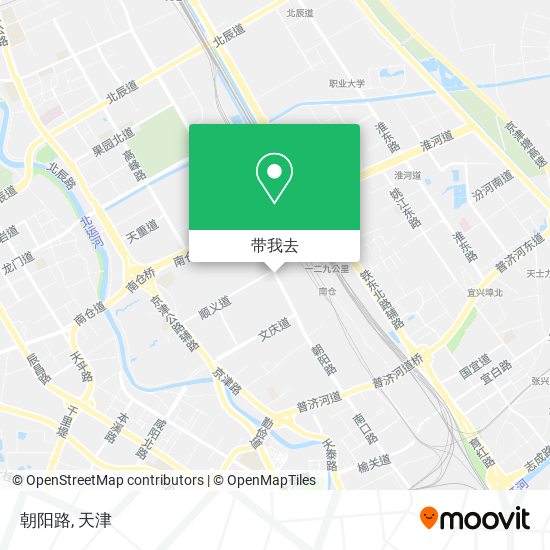 朝阳路地图