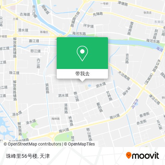 珠峰里56号楼地图