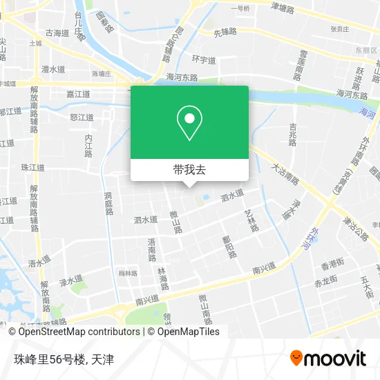 珠峰里56号楼地图