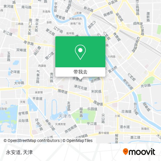 永安道地图