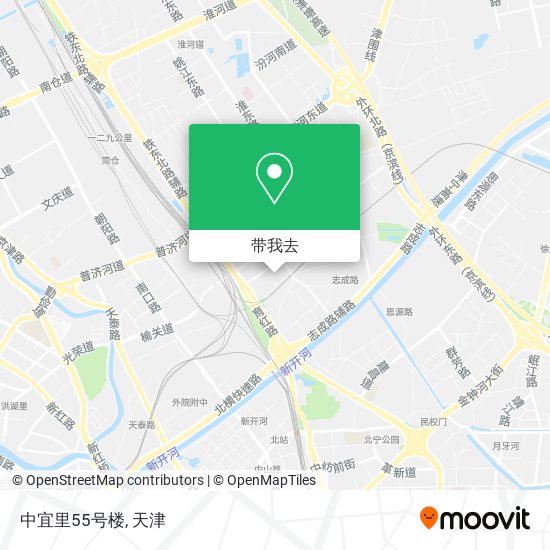 中宜里55号楼地图
