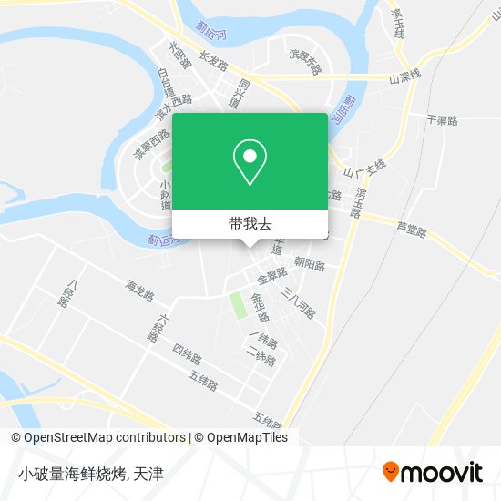 小破量海鲜烧烤地图